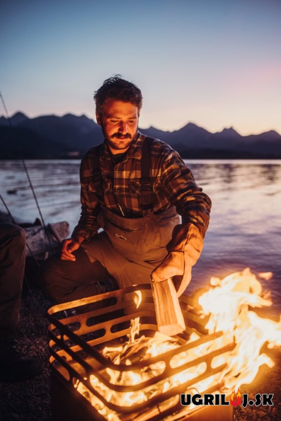 Ohnisko Höfats CUBE, rusty