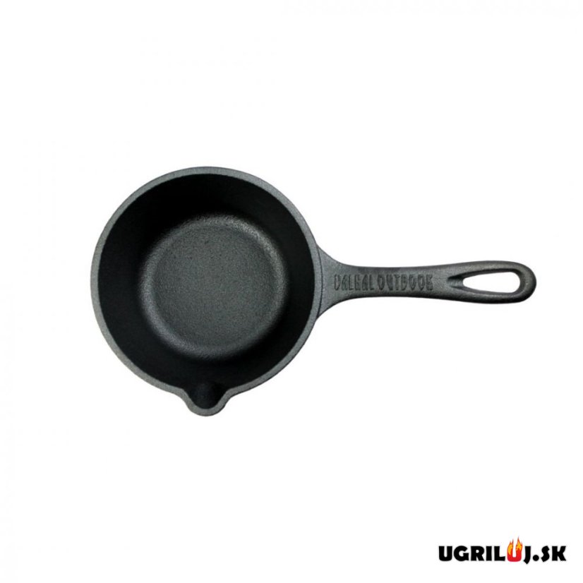 Litinový mini kastrol/kotlík - Valhal Outdoor, 1L