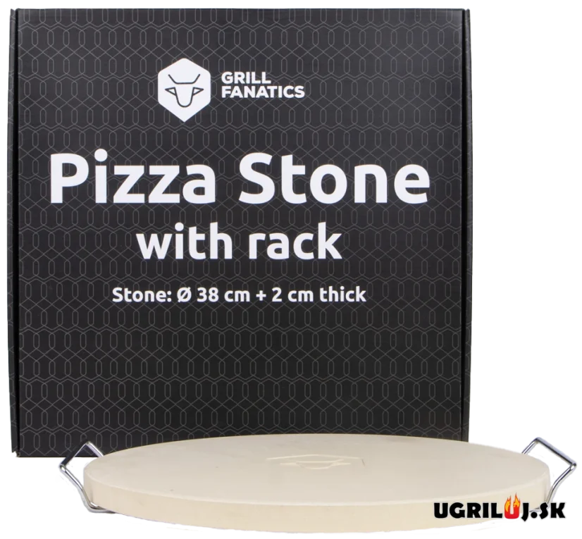 Pizza kámen Grill Fanatics - keramický, 38cm