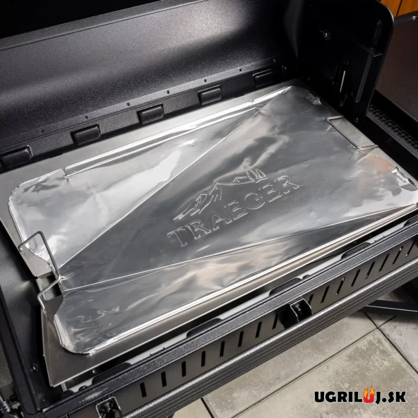 Aluminiová vložka na deflektor pro grily Traeger (WOODRIDGE, IRONWOOD 885), 5ks