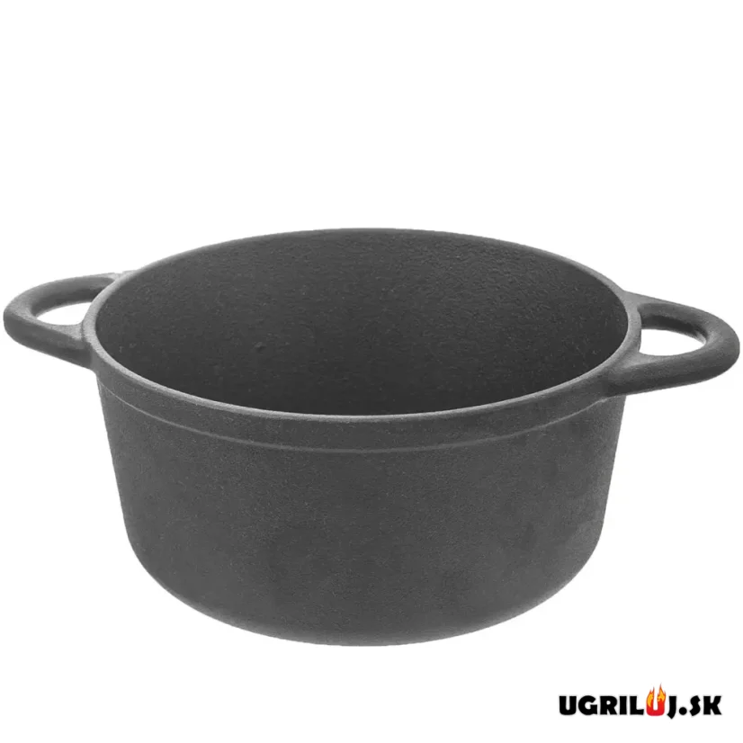 Liatinový hrniec s pokrievkou, 4.0L