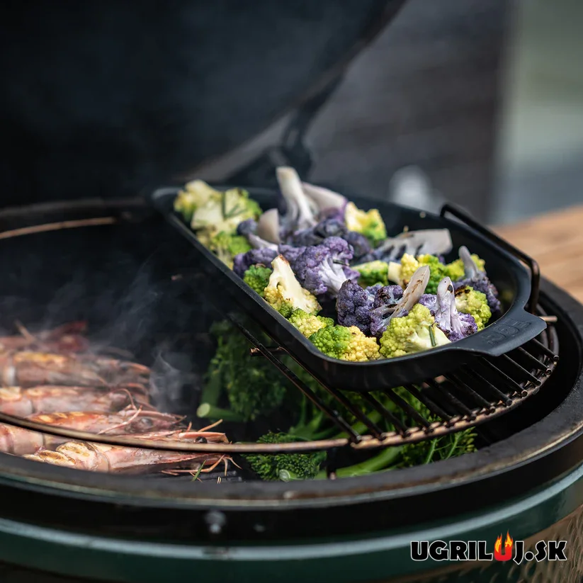 Polkruhový perforovaný rošt pre gril Big Green Egg - Large (L)