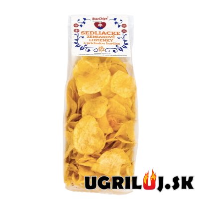 Slovenské sedliacke zemiakové lupienky, horčicové, 100g