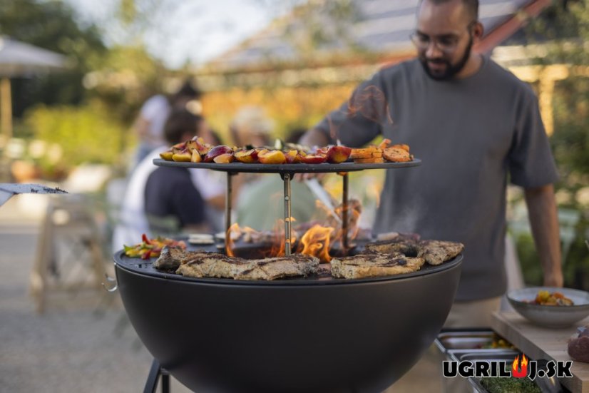 Vonkajšia kuchyňa Höfats "FIRE KITCHEN", s ohniskom Bowl 70 + platňa + hviezdicový stojan
