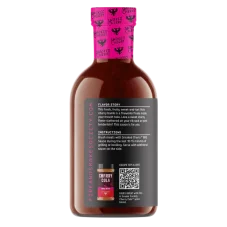 BBQ omáčka na grilovanie - Fire&Smoke - Smoked Cherry BBQ Sauce, 567g