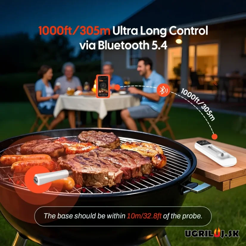 Bezdrátový mini teploměr na maso Inkbird - INT-11I-B