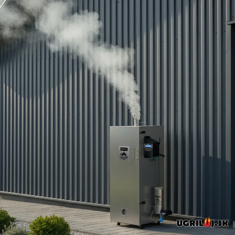 Oceľová udiareň Browin dragON IQ, Digital Wi-Fi, 220L