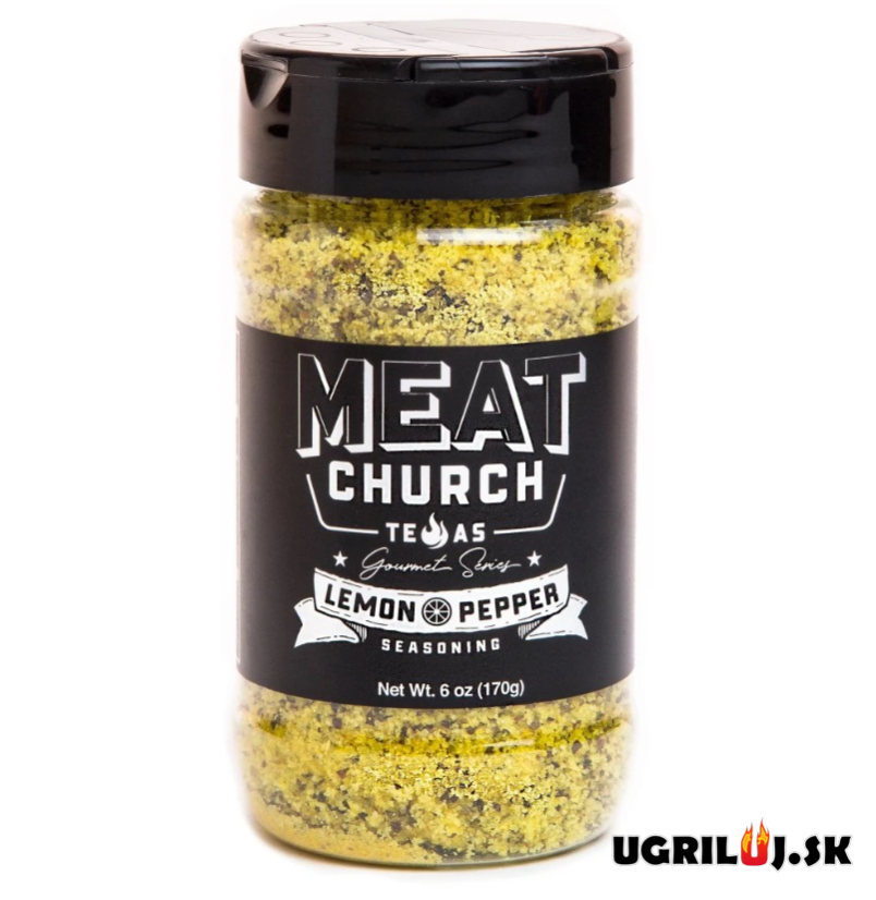Grilovací koření Meat Church - Lemon Pepper, 170g