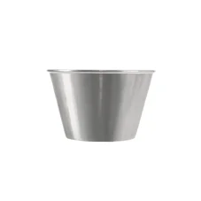 Nerezová servírovacia miska na omáčky, stredne vysoká, 80ml