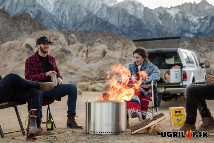 Ohnisko SOLO STOVE - Bonfire 2.0 - Nerez, Čierna