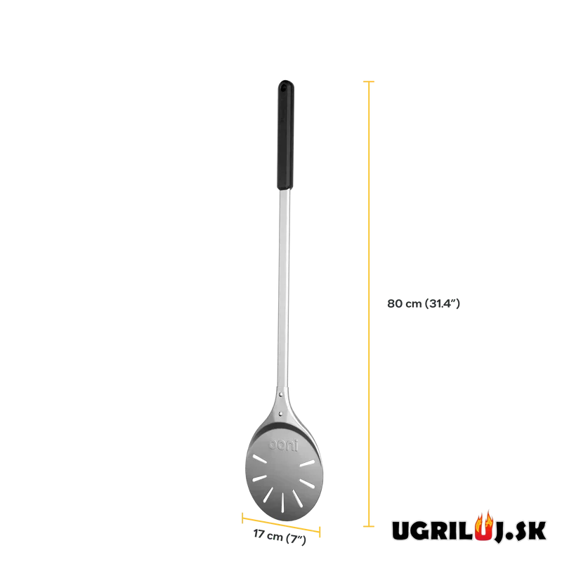 Pizza lopatka Ooni Pizza Turning Peel, na otáčanie, perforovaná, 80x17m