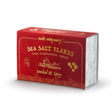 Grécka soľ Salt Odyssey, údená pálivá, (vločky), 75g