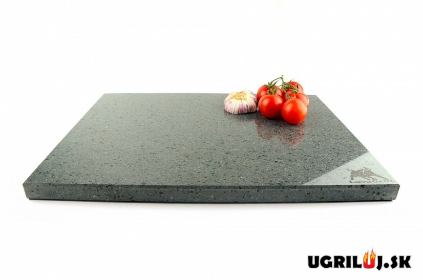 Lávový grilovací kameň, LavaGrill M2, 40x30x2cm