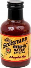 Omáčka American Stockyard - Memphis Red BBQ Sauce, 350ml