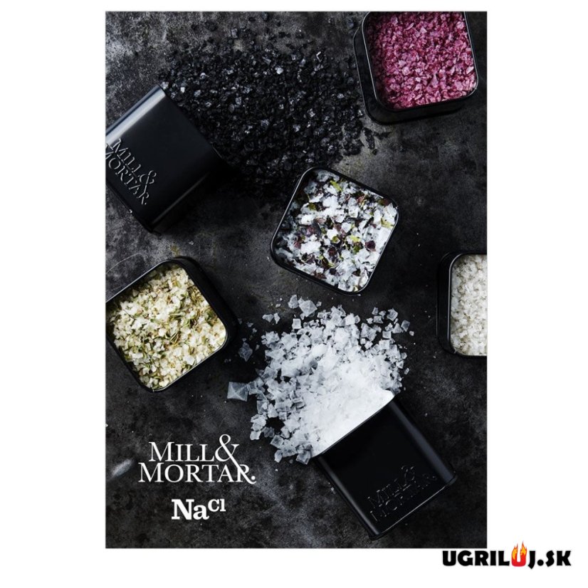 Vločkové soli Mill & Mortar, Finishing Salts - DARČEKOVÝ BOX