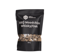 Štiepka do grilu - Lupienky na údenie, Whisky/Dub, 500g