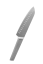 Sada kuchyňských nožů se stojanem, nerez, 10ks