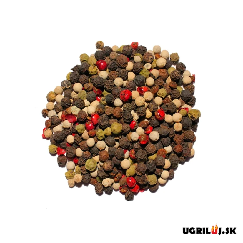 Jednodruhové korenie, Korenie štvorfarebné celé, 200g