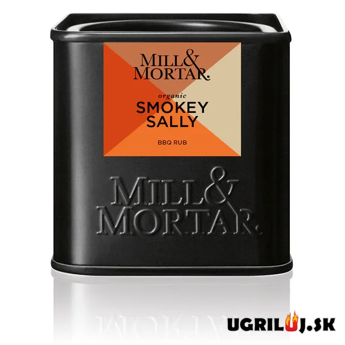 Grilovací bio koření Mill & Mortar, Smokey Sally, 50g