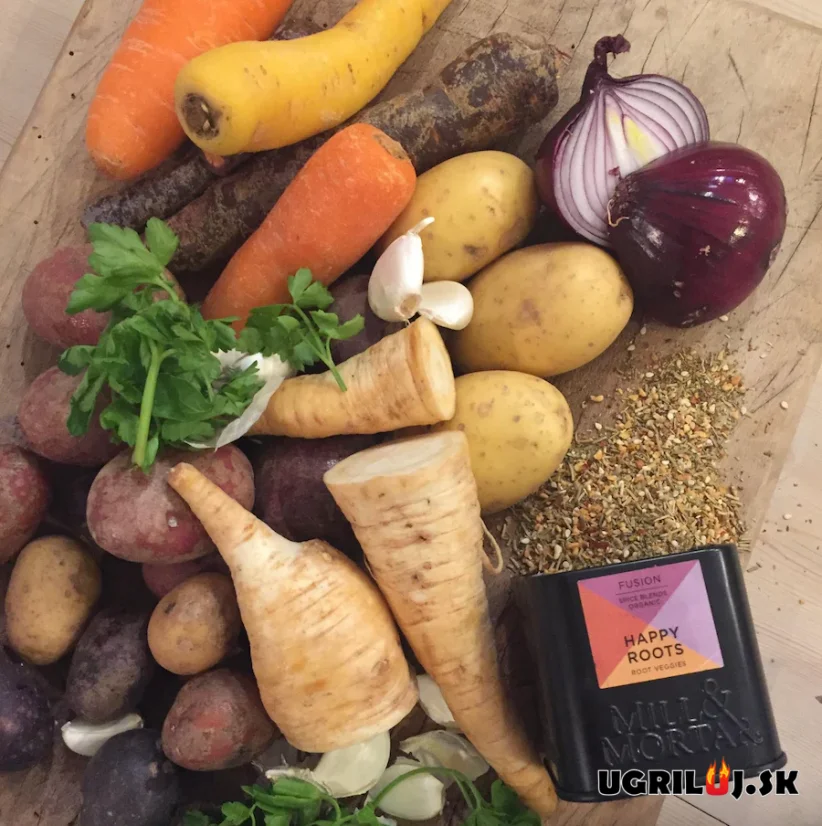 Grilovacie bio korenie Mill & Mortar, Happy Roots, 45g