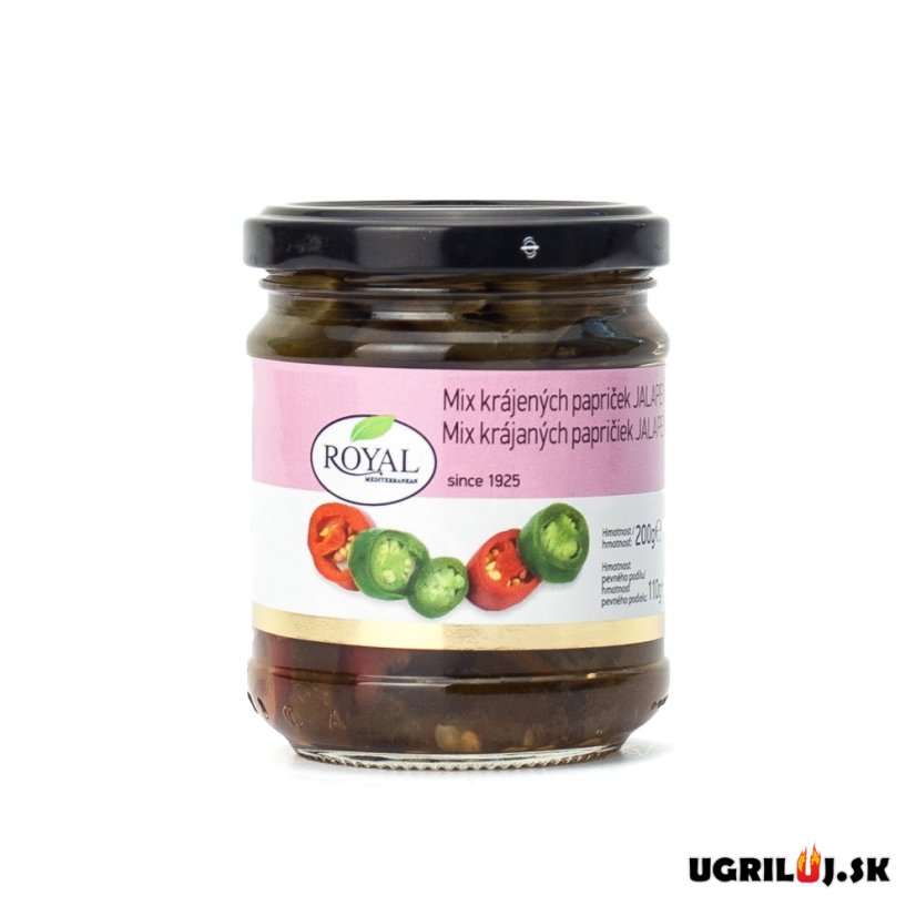 Papričky Jalapeño Royal - 200g