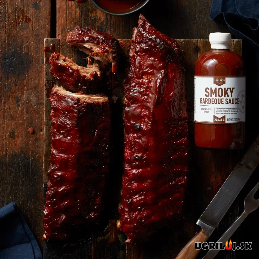 BBQ omáčka na grilovanie - Lillie's Q - Smoky Barbeque Sauce, 567g