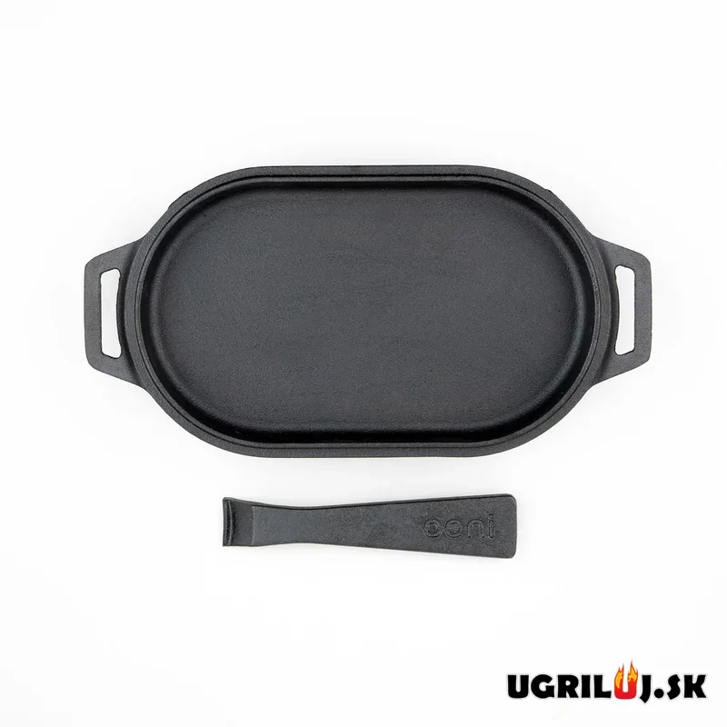 Liatinová panvica Ooni Sizzler, 31x16cm