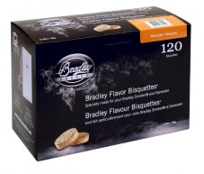 Brikety pre udiarne Bradley - Mesquite, 120ks