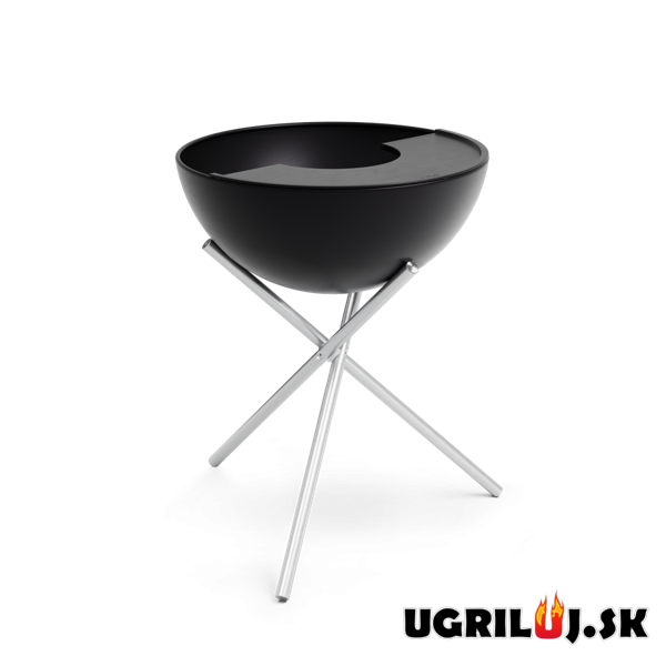 Grilovacia liatinová platňa pre ohnisko Bowl 57, (polkruh)