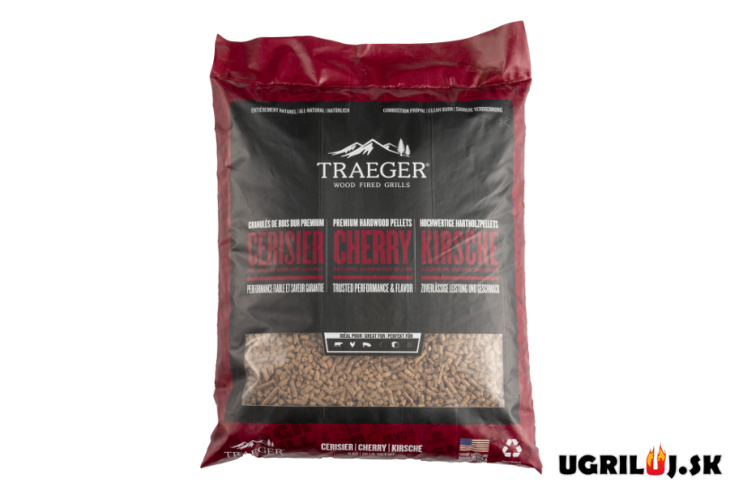 Drevené pelety Traeger - Cherry, 9kg