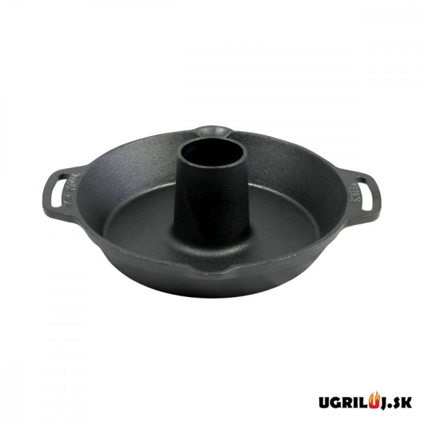 Litinová pánev na kuře Valhal Outdoor, VH28CS, 28cm