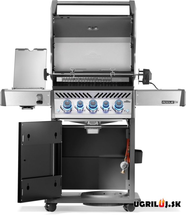 Plynový gril Napoleon - Rogue 425 PRO-S, černá (+Rotisserie)