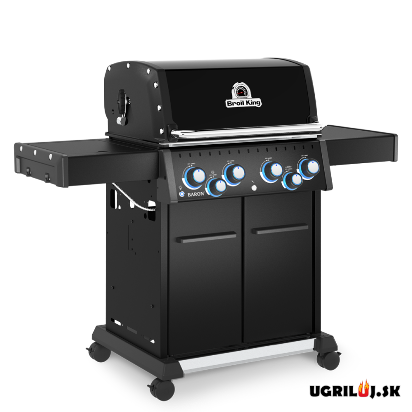 Plynový gril Broil King - Baron 490 Shadow (+Rotiséria)