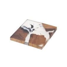 Podtácka, akácia resin, 8x8cm
