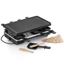 Stolný elektrický gril Raclette, litina, 40x24cm