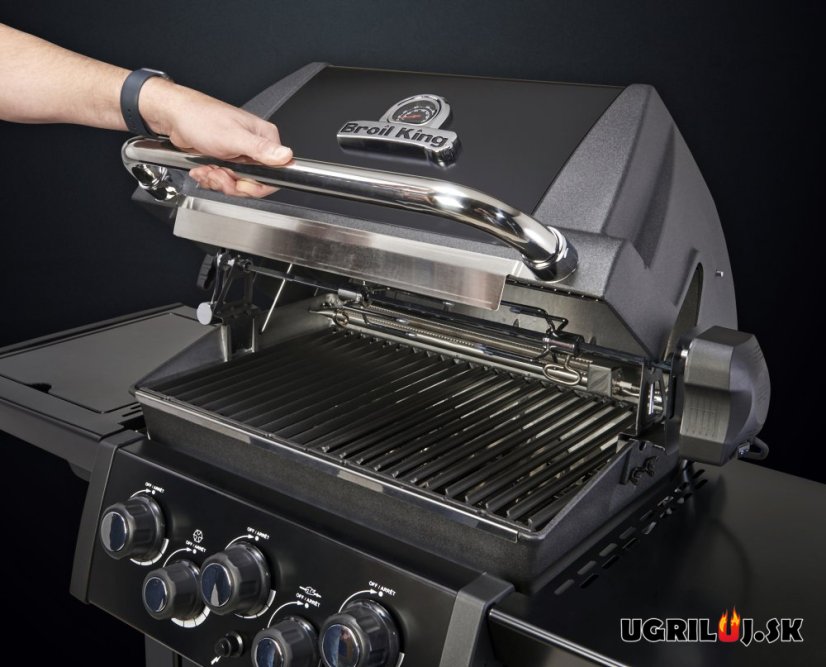 Plynový gril Broil King - Royal 390 Shadow (+Rotiséria)