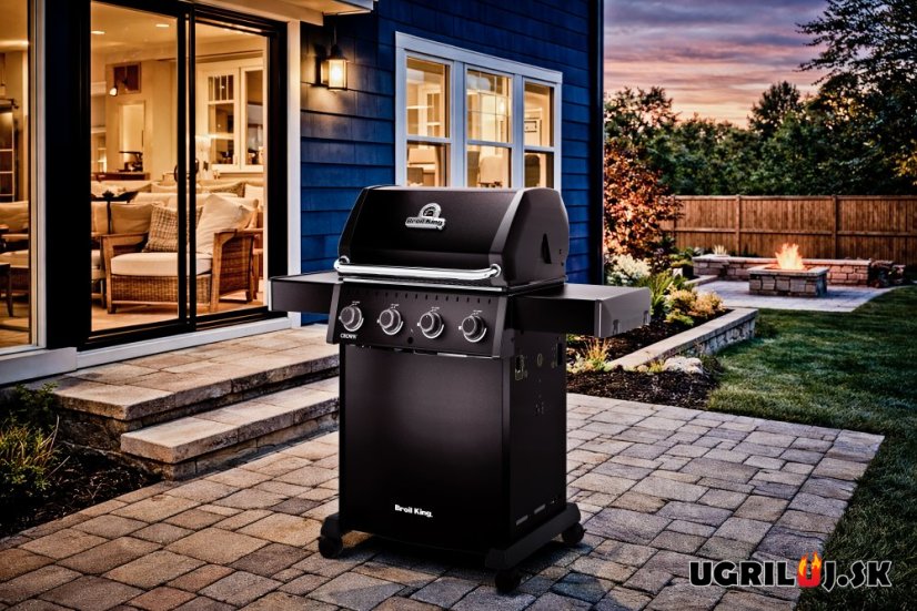 Plynový gril Broil King - Crown 410 Shadow