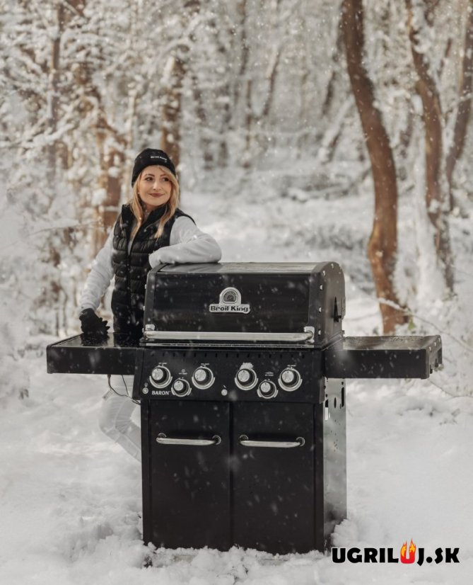 Plynový gril Broil King - Baron 590 Shadow (+Rotiséria)