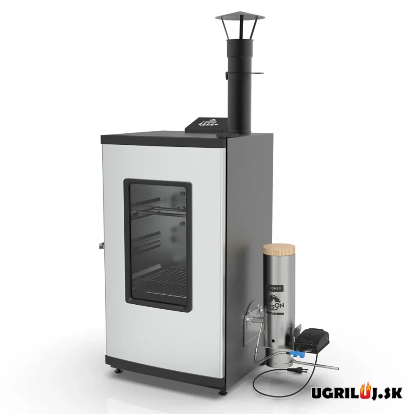 Generátor dymu pre vlastnú udiaren, Browin dragON JET 2 Short s popolníkom