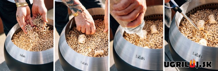 Ohnisko Höfats, Moon 45, s vysokou podstavou