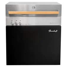 Plynový IR gril Flammkraft - BLOCK D (GEN.5), Ivory Black