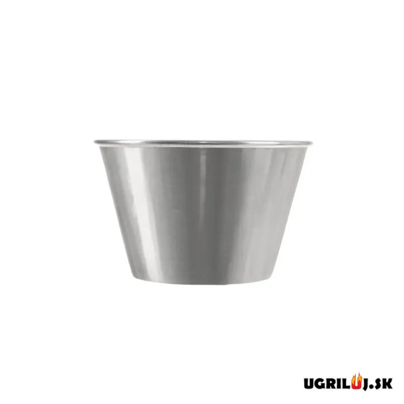 Nerezová servírovacia miska na omáčky, stredne vysoká, 80ml