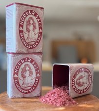 Morská soľ Nordur Salt, čučoriedka, (plechovka), 100g