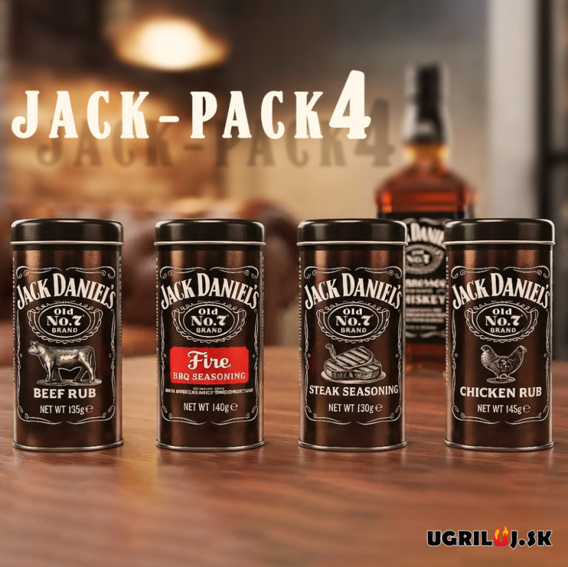 Jack Daniel's - BBQ Korenia 4-Pack