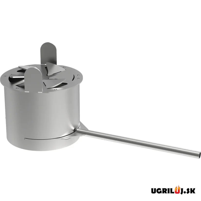 Generátor dymu pre vlastnú udiaren, Browin dragON JET 2 Short s popolníkom