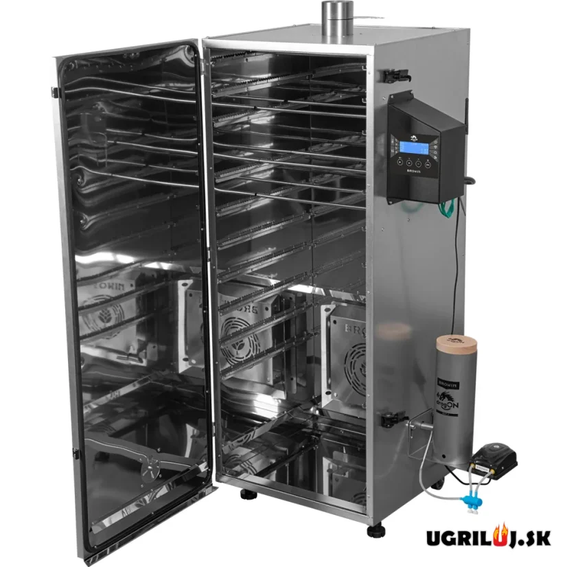 Oceľová udiareň Browin dragON IQ, Digital Wi-Fi, 220L