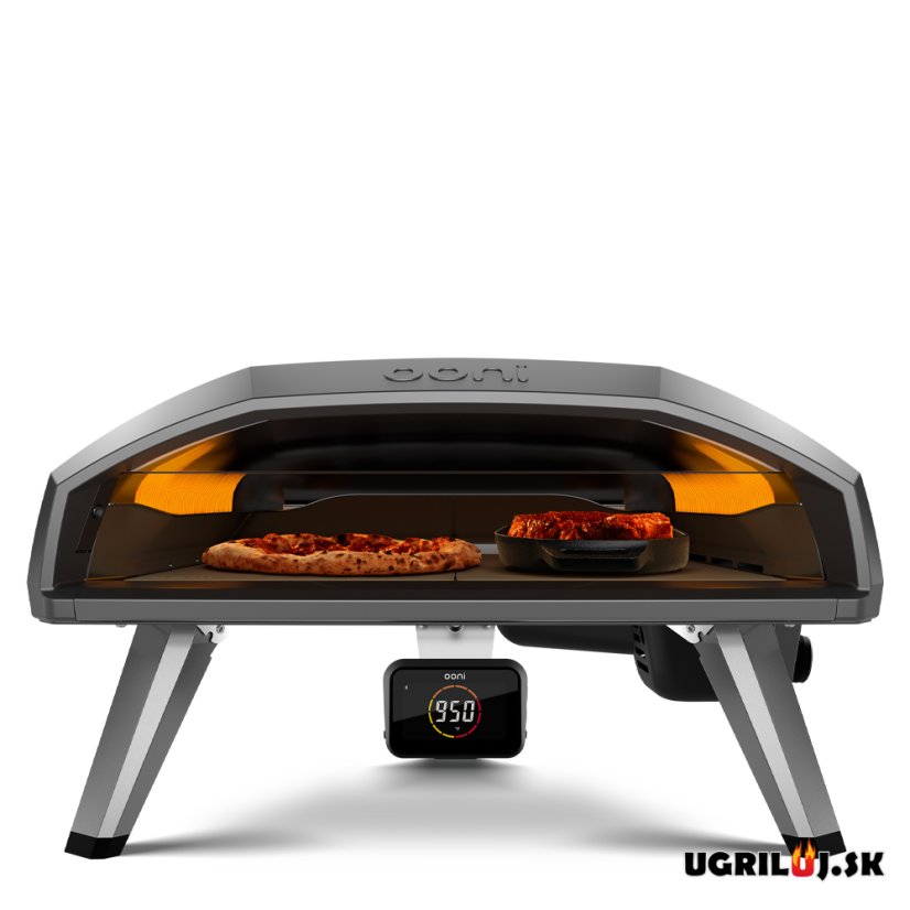 Pizza pec Ooni Koda 2 Pro - na (plyn), čierna