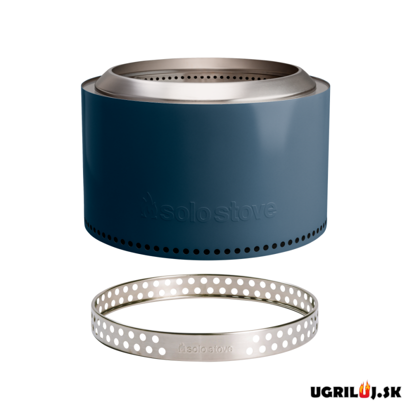 Ohnisko SOLO STOVE - YUKON 2.0 - Nerez, Modrá