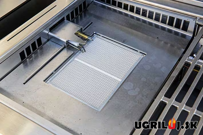 Plynový IR gril Flammkraft - BLOCK D (GEN.5), Taupe